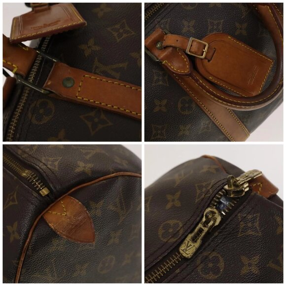 LOUIS VUITTON Monogram Keepall 45 Boston Bag M41428 LV Auth 127942 - Picture 13 of 14